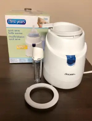 The First Years Quick Serve Bottle Warmer in Feeding & High Chairs in Mississauga / Peel Region