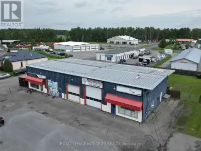 Prime mixed-use commercial property located on the main corridor at the gateway to Embrun, one of Ea...