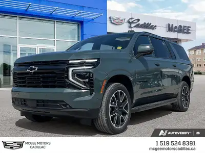 Built to assert itself, our 2026 Chevrolet Suburban RST 4WD in Cypress Gray channels robust low-end...