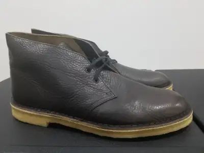 NEW Clarks DESERT BOOTS Chukka KHAKI LEATHER $125 Men's 11, View more