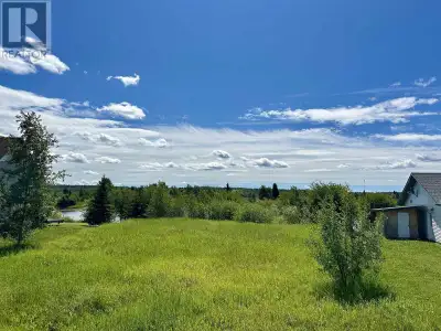 0.48 acre South facing riverfront lot in the desirable Reid Drive subdivision on the Nechako River....