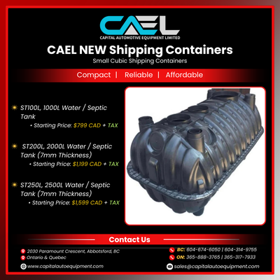 New CAEL Water Septic Tank CERTFIED & WARRANTY INCLUDED 799 The CAEL Water Septic Tank 1000L ST100L...