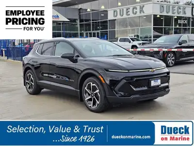 Our fun loving 2026 Chevrolet Equinox EV LT is a smart choice in Black! Powered by an Electric Motor...