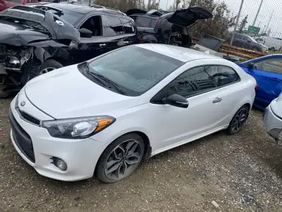 We have a 2015 Kia Forte 91kkms in stock for PARTS. To check if we have the part you're looking for...