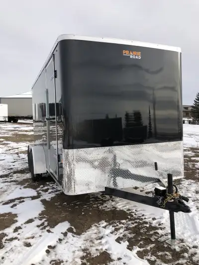 7'x14'-84in. Prairie Road Cargo/Enclosed Trailer Ramp Door 2-3500# Axle- Cash price No Dealer Fees -...