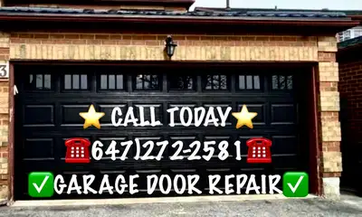 ⭐️(647)272-2581⭐️GARAGE DOOR REPAIR⭐️, View more