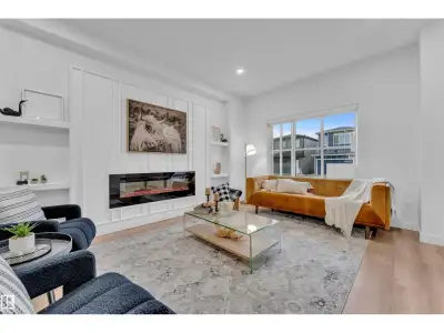 In the community Fraser in Leduc. Discover this 1,600 sq ft brand-new rear lane single family home b...