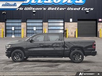 Check out this certified 2024 Ram 1500 Sport Night Crew Cab 4x4 Hemi | Pano Roof | Leather Buckets S... (image 1)