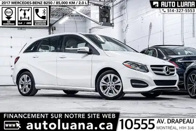 Auto Luana 2017 MERCEDES-BENZ B-Class PRENEZ UN RENDEZ-VOUS / BOOK AN APPOINTMENT (514) 327-5553 850...