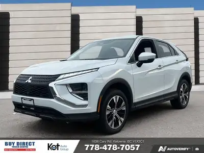 Welcome to Buy Direct Truck Centre. 2022 Mitsubishi Eclipse Cross ES White | 78,951 km This 2022 Mit...