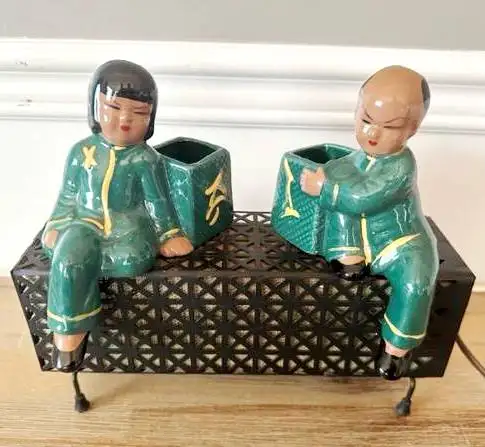 Chinoiserie Lamp Vintage lamp Oriental lamp Chinese lamp in Indoor Lighting & Fans in Markham / York Region - Image 4