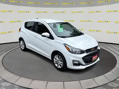 Discover the perfect blend of style and efficiency with this 2021 Chevy Spark! Compact, reliable, an...