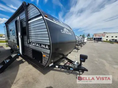 Coachmen RV Catalina Summit Series 8 travel trailer 261BHS highlights: Bunk Beds Front Private Bedro...