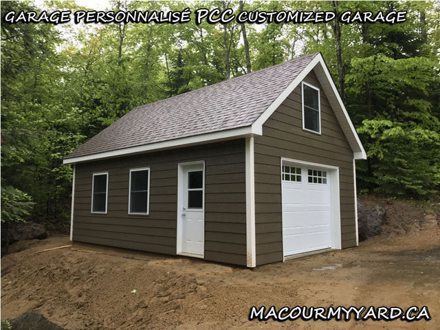 GARAGE 16X22, SUPER PROMO, LIVRÉ & ASSEMBLÉ ! dans Autre  à Ouest de l’Île - Image 2