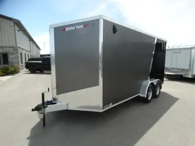 Welcome to Longhaul Trailer Sales Inc Come check out this 7x16 aluminium enclosed trailer! This trai...