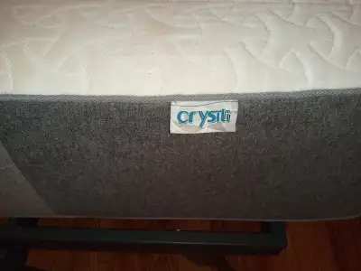 CRYSTI foam mattress 10 inches thick,  54x72x10, View more