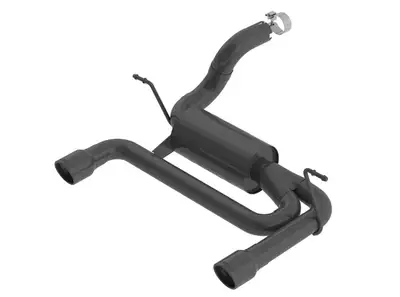 The 11957CB features the ATAK sound level and a durable high-temperature ceramic satin black finish...