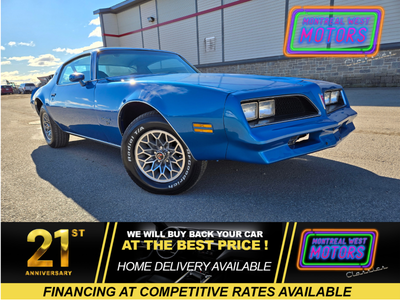 1978 Pontiac Firebird Esprit. Never winter driven ! All original floors, trunk and body pannels. Und...