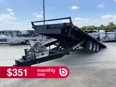 Canada Trailers Deckover Tilt Trailer 22,680 lbs. GVWR is $16,865.00 or $337.26/month! Ord: 85812-FS...