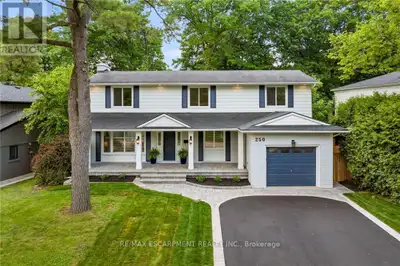 This stunning home is located on a premium 0.62 acre Muskoka-like lot, nestled on a beautiful tree-l...