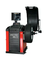 Fully Automatic Tire/Wheel balancer with laser point position
