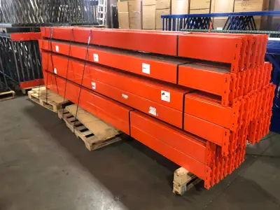 USED Redi rack Beams 12' x 6" for Pallet Racking warehouse rack, View more