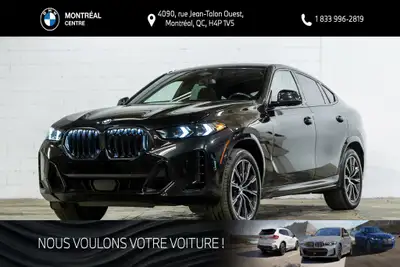 2024 BMW X6 xDrive40i | M Sport Pro | Attache de remorque, View more