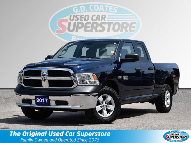2017 Ram 1500 ST Quad Cab 4x4 ~5.7L HEMI ~Trailer Tow ~Alloys in Cars & Trucks in Barrie