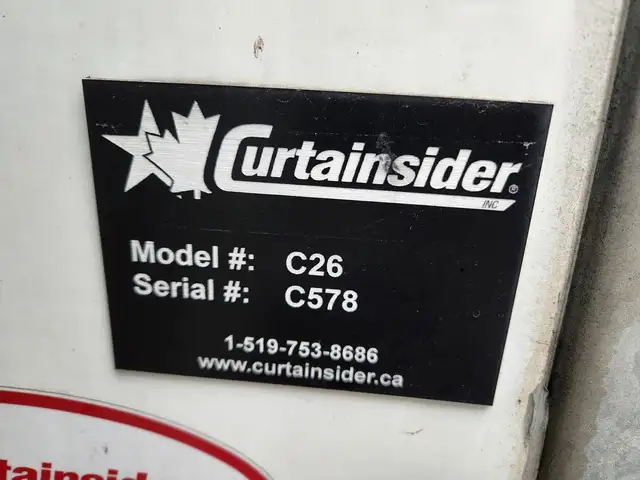 2015 International 7500 25.5' Curtain Side, Allison Auto, Tandem in Heavy Trucks in Calgary - Image 13