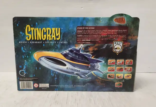 (93770-1) Gerry Anderson Stingray Diecast Classics Model in Arts & Collectibles in Calgary - Image 11