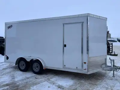 Financing available OAC!! NXT 7.5'x16' w/85" interior height. Curbside man door w/RV style latch, 4...