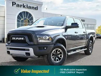 Conquer any terrain with this head-turning 2017 Ram 1500 Rebel Crew Cab! This powerful truck boasts...