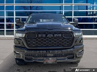 Odometer is 12404 kilometers below market average! Diamond Black Crystal Pearlcoat 2025 Ram 1500 Tra... (image 8)