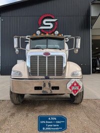 2013 Peterbilt 348 Fuel Truck. Dependable 4 Compartment Aluminum Refueler Tank TC406 KMS: 325,365 HR... (image 1)