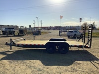 18ft Flatbed Trailer for Sale in Nisku, AB MODEL: CE718-10k SIZE: 80in. X 216in. 2,711 lbs PAYLOAD:... (image 7)