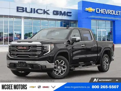 Strong and stylish, our 2026 GMC Sierra 1500 SLT Crew Cab 4X4 is built to break boundaries in Onyx B...