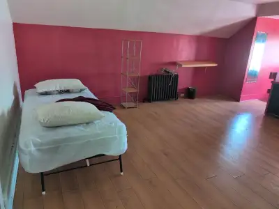 - Grand loft à louer - Chauffé et éclairé - Service de buanderie - Située sur Boulevard St-Joseph pr...