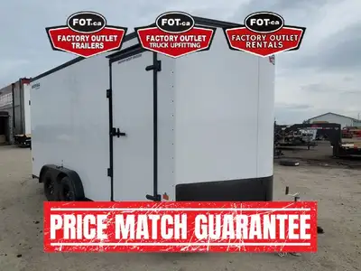 NEW Royal Cargo 7.5x18ft Enclosed Trailer from Southland Trailers - Rear Ramp Door w/ Spring Assist...
