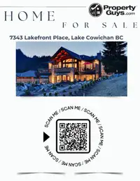 Executive home For Sale in Lake Cowichan