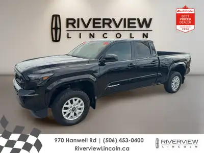 Built for hard work and daily ease, this used 2024 Toyota Tacoma SR5 at Riverview Ford in Fredericto...