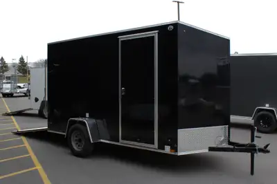 2026 HAULIN 6x12 Single Axle Enclosed Trailer with Ramp Door Financing Available From $53.92* (Bi-We...
