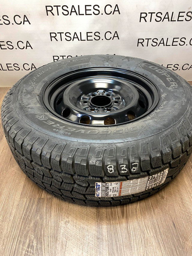 265/70/17 Cooper Discoverer Snow Claw Rims GMC Chevy 1500 6x139 in Tires & Rims in Saskatoon - Image 3