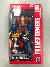 Transformers The Movie Coronation Starscream RED - BRAND NEW