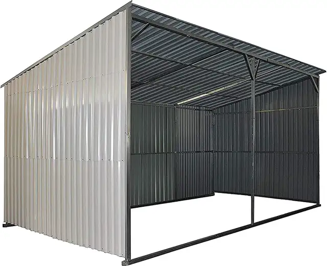 NEW 12 X 20 FT ALL METAL LIVESTOCK SHED MS1220L in Other in Red Deer - Image 2