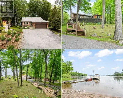Welcome to your lakeside retreat on Bobs Lake! Impeccably updated 3 + 2-bedroom, 2 + 1-bathroom bung...