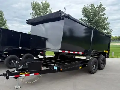 7X14 HI WALL DUMP TRAILER WITH 2X7000LB AXLES. Tested Big Tex Tough. Value Guaranteed. The 14LX give...