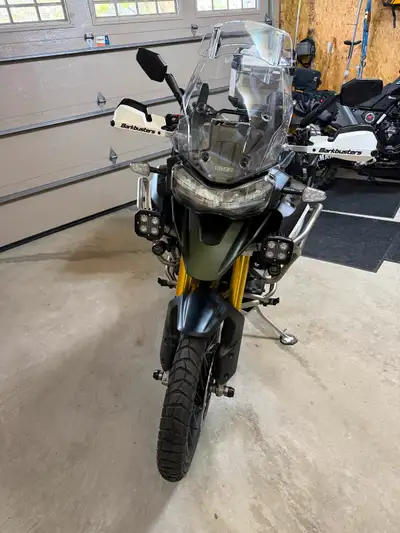 For sale 2023 1200 Tiger Rally Pro. Comes with top box from Triumph. Two 35L Mosco Motto bags with t...