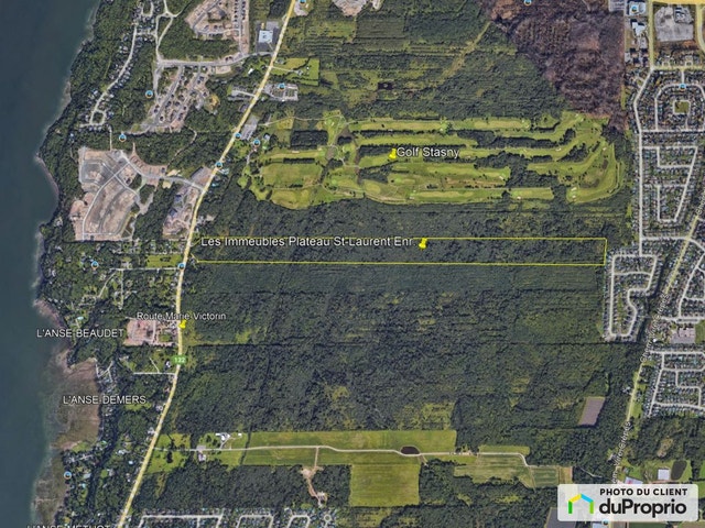 $750,000 - Residential Lot for sale in St-Nicolas — photo 1