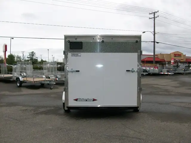 2025 Weberlane CARGO 7' X 10' V-NOSE 1 ESSIEUX 3500LB. RAMPE VTT in Cargo & Utility Trailers in Laval / North Shore - Image 8