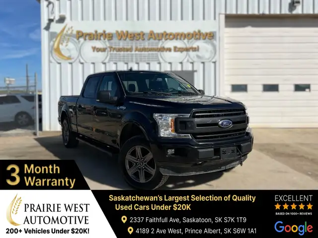 2020 Ford F-150 XLT Crew Cab 5.0L V8 | Reverse Camera | No Repor